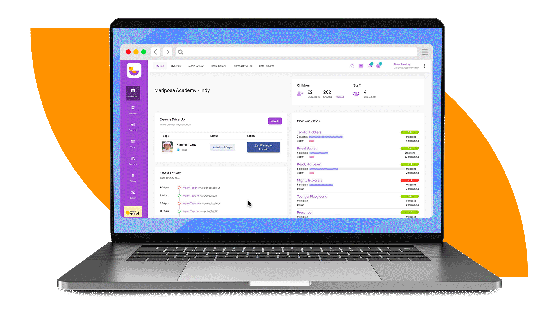 Childcare Software LineLeader by ChildcareCRM
