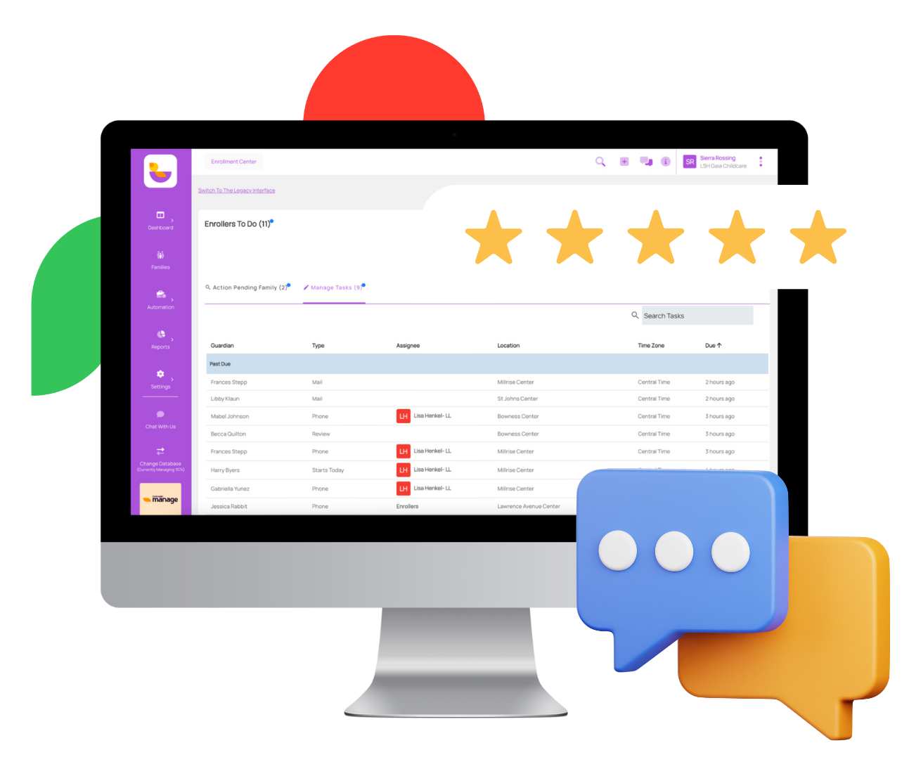 Childcare CRM, Centralized Enrollment, Enrollment Teams, Childcare Software, Childcare Brand