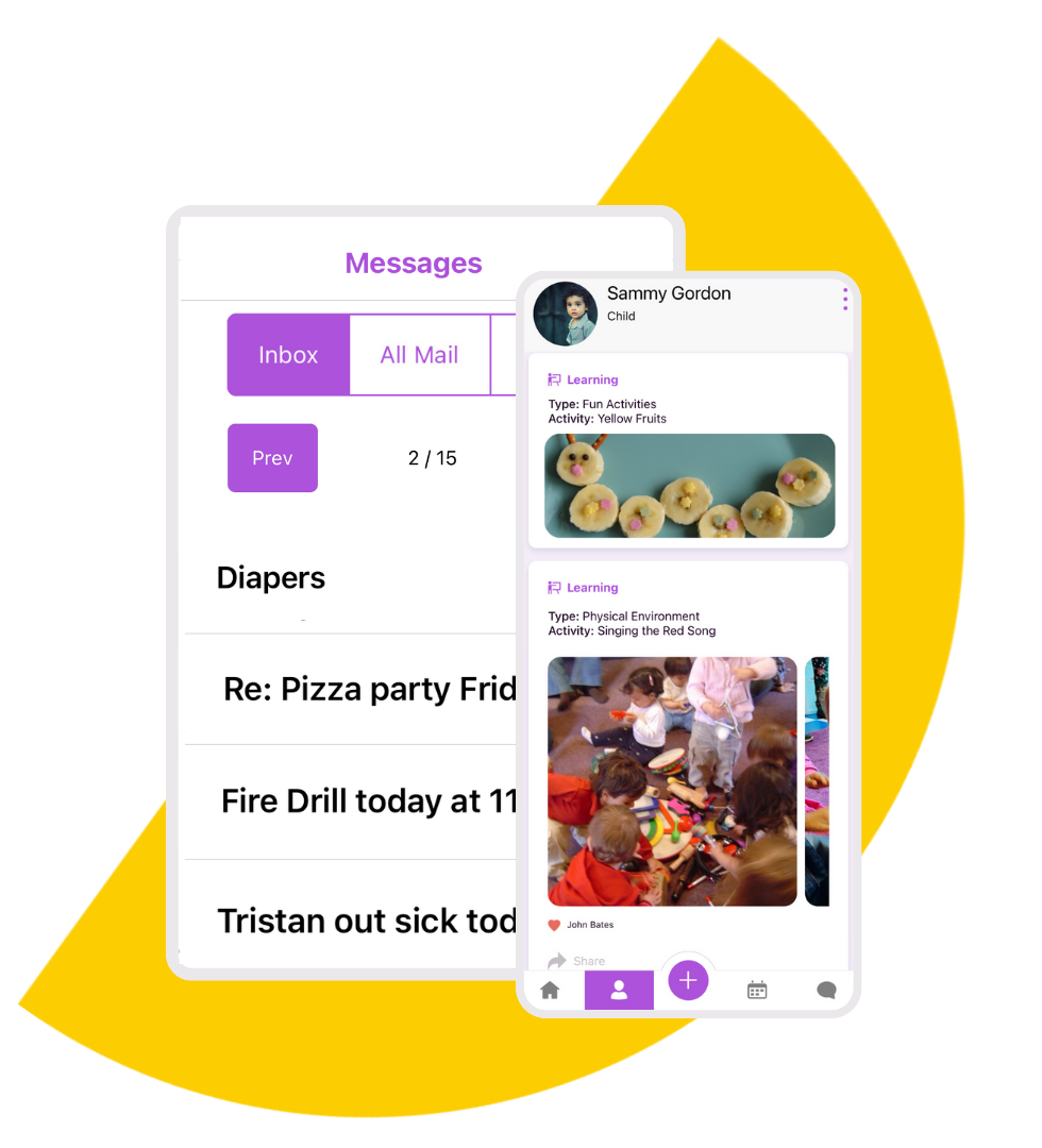 Engage childcare software - Family Communication