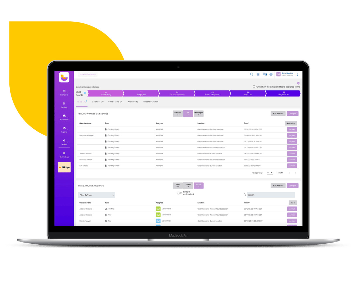 LineLeader Enrol Platform