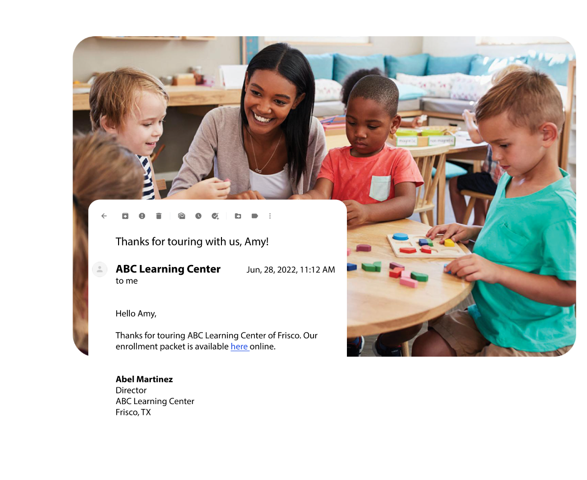 LineLeader Enrolment Forms eXAMPLE