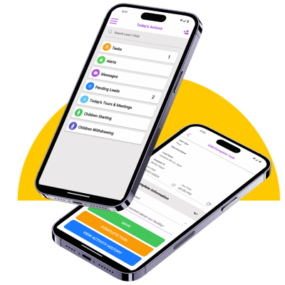 LineLeader Enroll mobile app