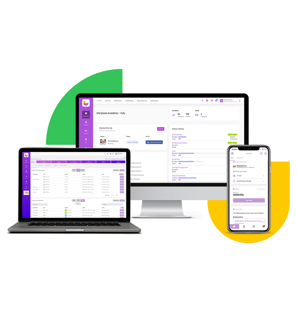 Unified childcare software - All In One childcare software