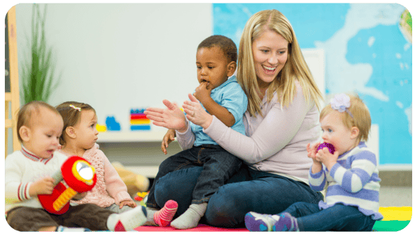 daycare teacher with kids crop-1