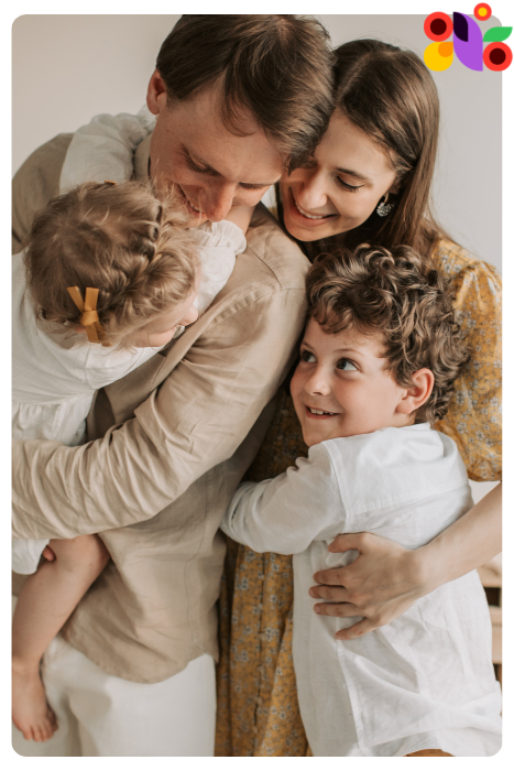 family hugging: email marketing campaigns