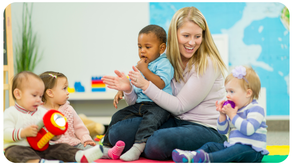 daycare teacher with kids crop-1